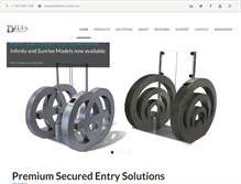 Tablet Screenshot of deltaturnstile.com